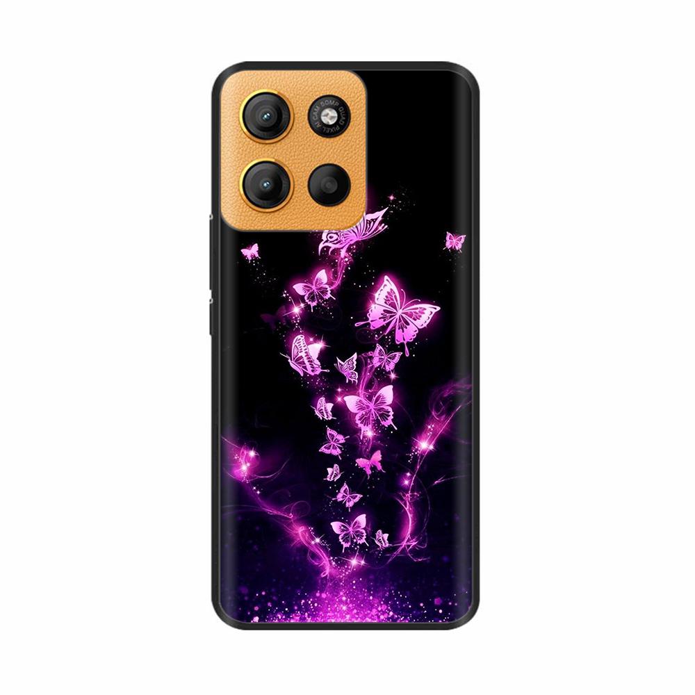 For Motorola G15 Case Cute Phone Case Funny Back Cover For Moto G15 Power Camera Protection Soft Original Liquid Silicone Cases