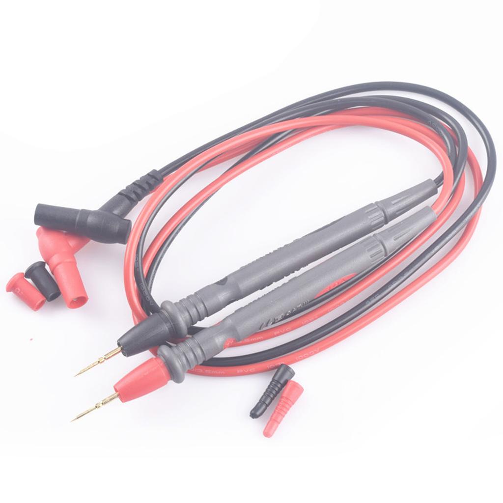 1000V 10A Fine Pointed Test Pen High Accuracy Copper Wire Gold Plated Test Probes for Multimeter