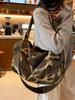 Borsa Boston in Tela Camouflage 2025: Grande Capacità Pendolare & Casual Stile Cuscino a Tracolla