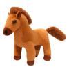 Simulation Pony Plush Toys Saddle Cartoon Horse Stuffed Toy  Valentine's Day Gifts