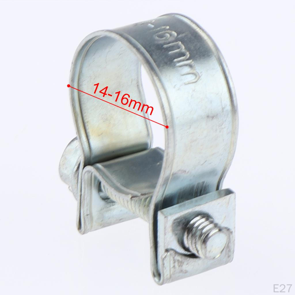 10 Clamps Fuel Line Clips