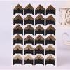 120Pcs/5 Sheets DIY Vintage Corner Kraft Paper Stickers for Photo Album Frame Decoration Scrapbooking Picture Protect Decor
