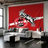 1. FC Köln Bedruckte Wandteppich – Wandbehang für Schlafzimmer, Wohnheime und Heimdekoration