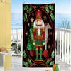 Christmas Beach Towel High Absorbency & Quick-Dry Comfortable Lightweight