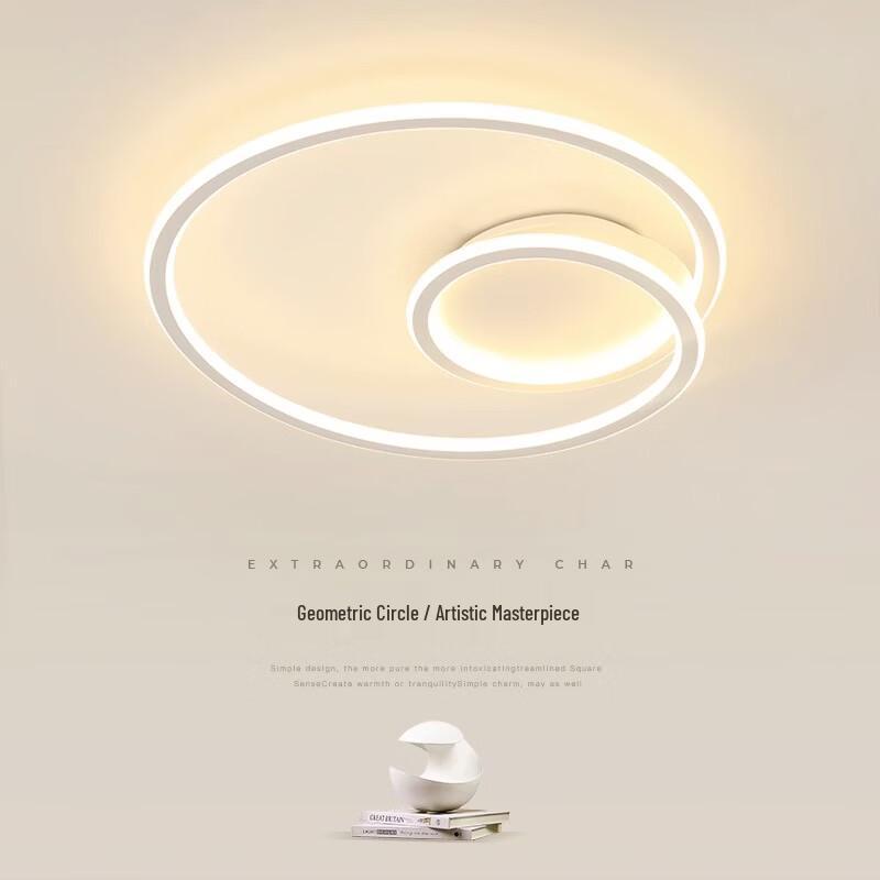 Modern LED Dimmable Ceiling Lamp with Remote Control
