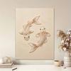 DIY Pearl Embroidery Diamond Painting Kit Koi Fish Sparkling Beads Art Craft Handmade Decoration Gift for Home Use