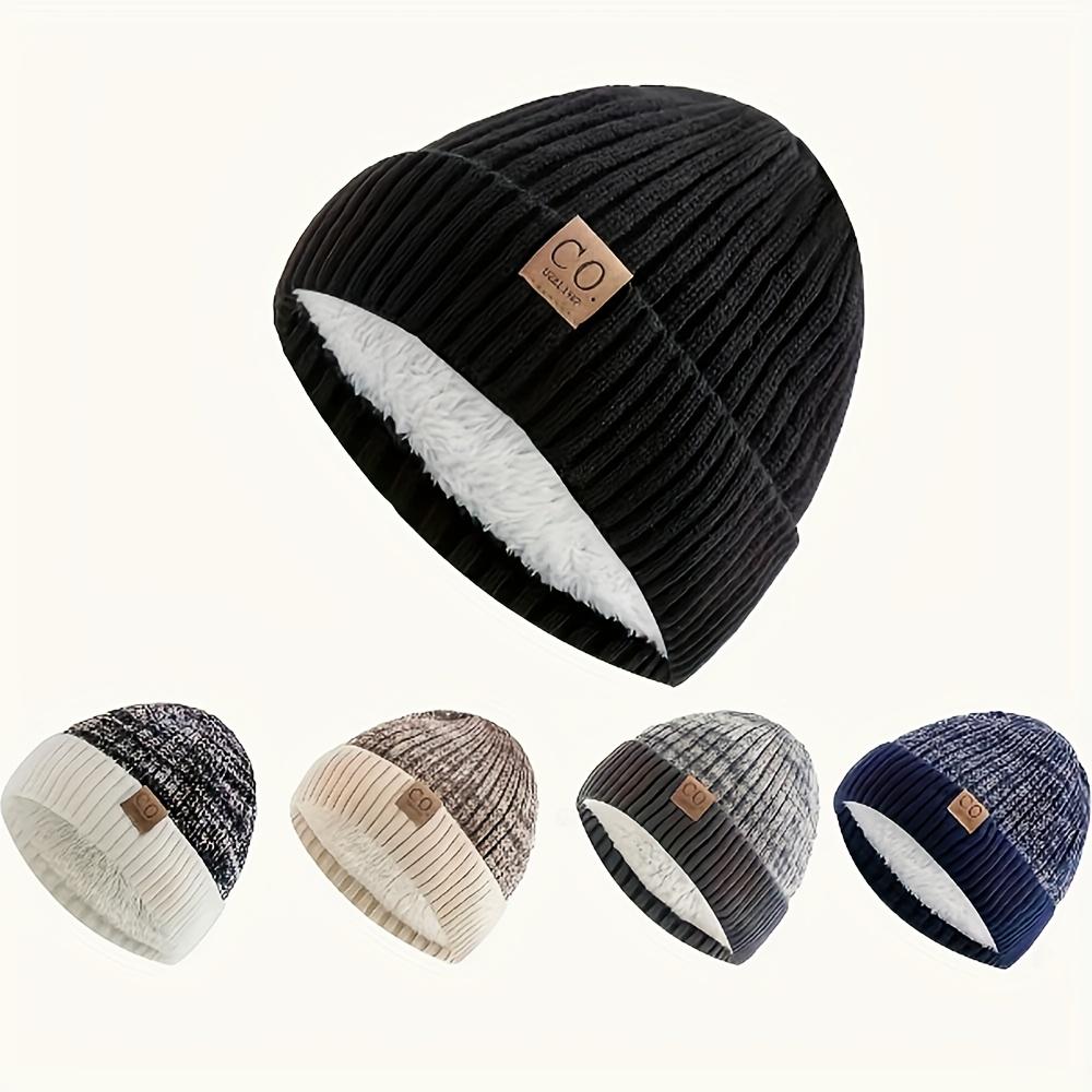 Winter Knit - Soft And Comfortable Lined with Fleece for Warmth Suitable for Both Men And Women Ideal for Outdoor Activities