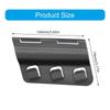 Pack of 2 Adjustable Removable Vehicle Trunk Hooks Easy Mounting for Hanging Grocery Bags and Clothes Practical Design
