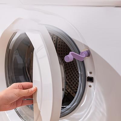 1pc Laundry Door Safety Lock - Ventilated and Anti Mold, Washing Machine and Bathtub Protection Clip, 0.79X3.94 Inches CDN