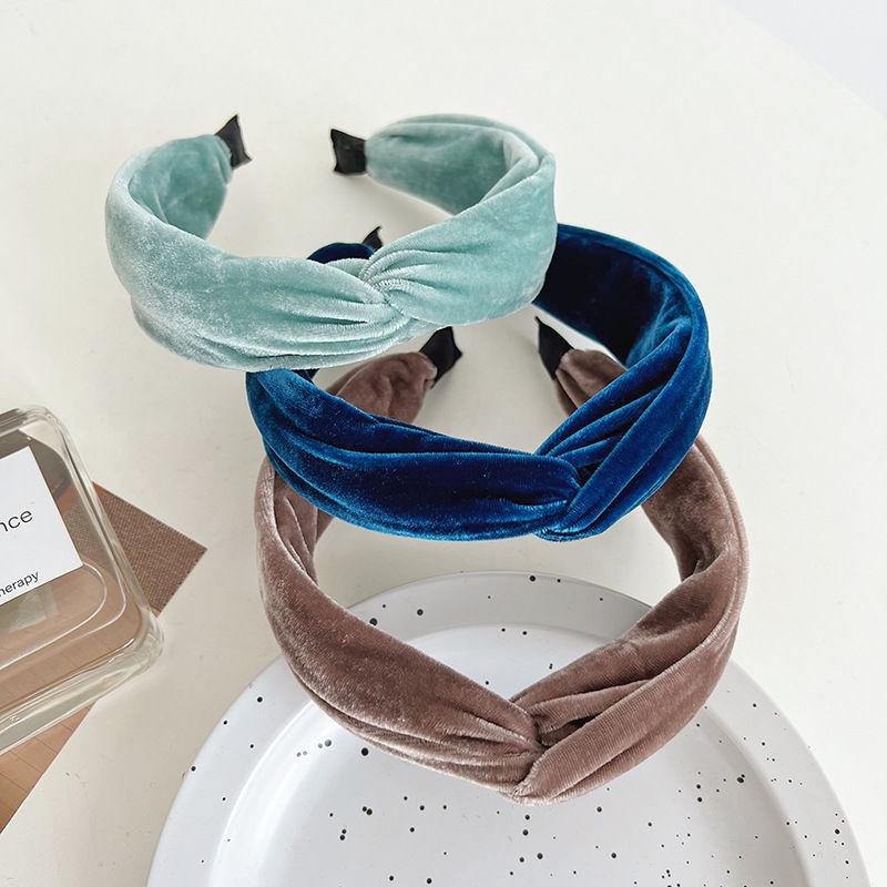 Velvet Fashion Headband Hair Tie Accessories