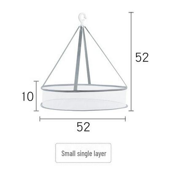 Multi-functional Drying Rack: Basket, Net Bag, Sock Dryer & Sweater Holder