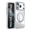 Magnetic Ring Stand Cover Case For iPhone 17 Pro Max 16 15 14 13 12 Pro Max Luxury Lens Protector Film Hybrid TPU+PC Clear Back Phone Holder Cover