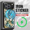 Fantastic Butterfly Print Case For iPhone 17 Pro Max Case iPhone 16 Pro Max 15 14 13 16E 17E Magnetic For Magsafe Hybrid Matte Cover