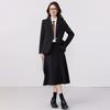 Troloman Women's Professional Blazer & Skirt Set