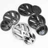 FD-101Pc 140mm Car Logo Front Bonnet Hood 100mm Rear Tail Trunk Emblem For Passat 2011 2012 2013 2014 2015 Auto Accessorie