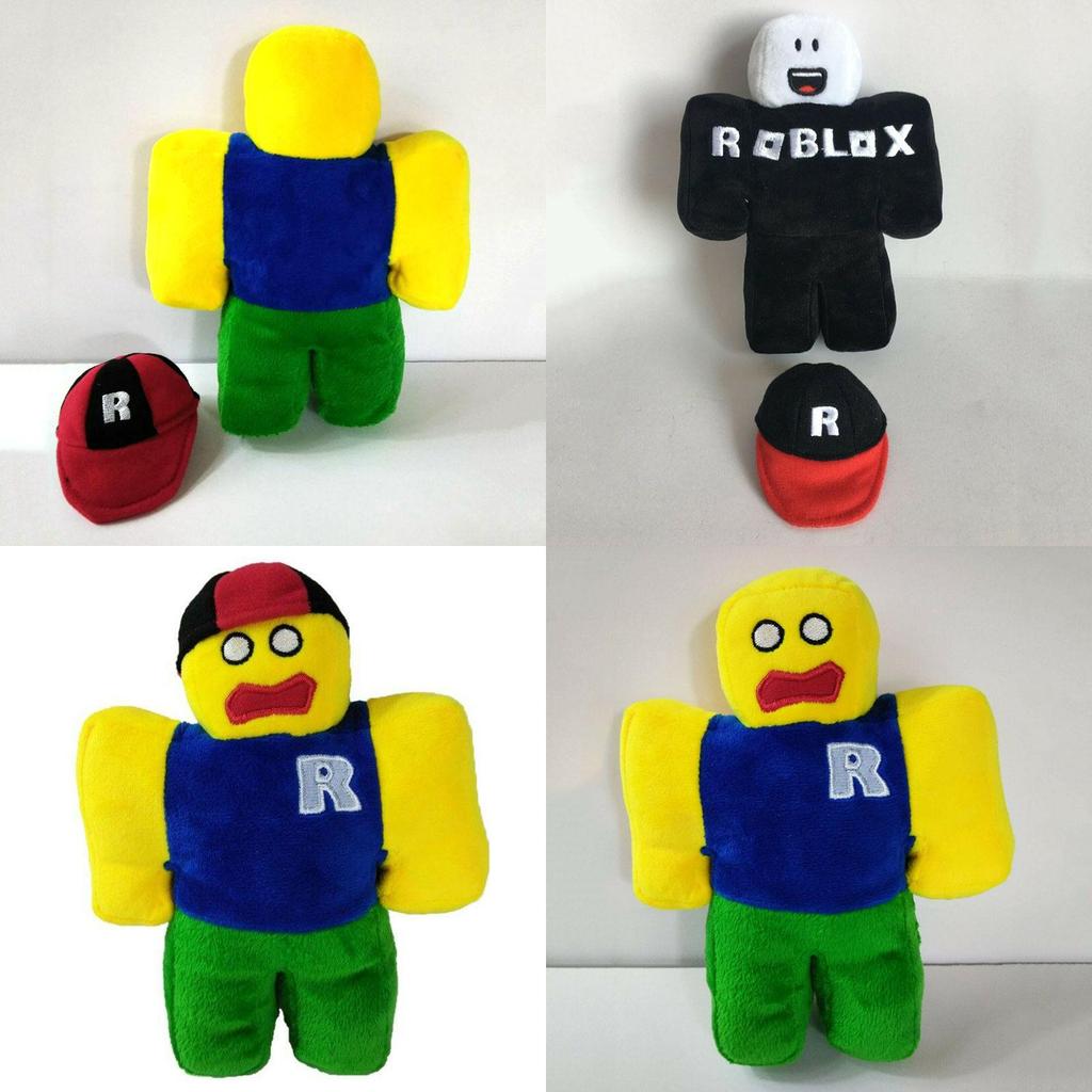 New Classic Roblox Plush Soft Stuffed Doll With Removable Roblox Hat For Kids Xmas Gift