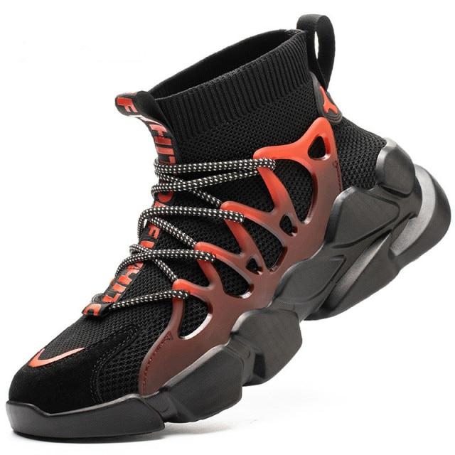 36 -50 Work Boots Indestructible Safety Shoes Men Steel Toe Shoes Puncture -Proof Sneakers Male Footwear Shoes Adult Work Shoes