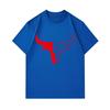 Men's 100% Cotton Crew Neck Short Sleeve T-Shirt, Stylized Red Bull Horn Graphic Printed Casual Soft Breathable Lightweight Daily Wear Tee for Men, Co