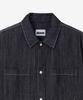 MINDBRIDGE Non-Faded Denim Oversized Short Sleeve Shirt Myws3153