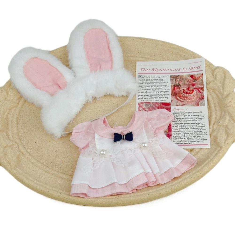 Costume Change Game Top Pants Shoes Suit Lovely Doll Accessories  Kids Toys