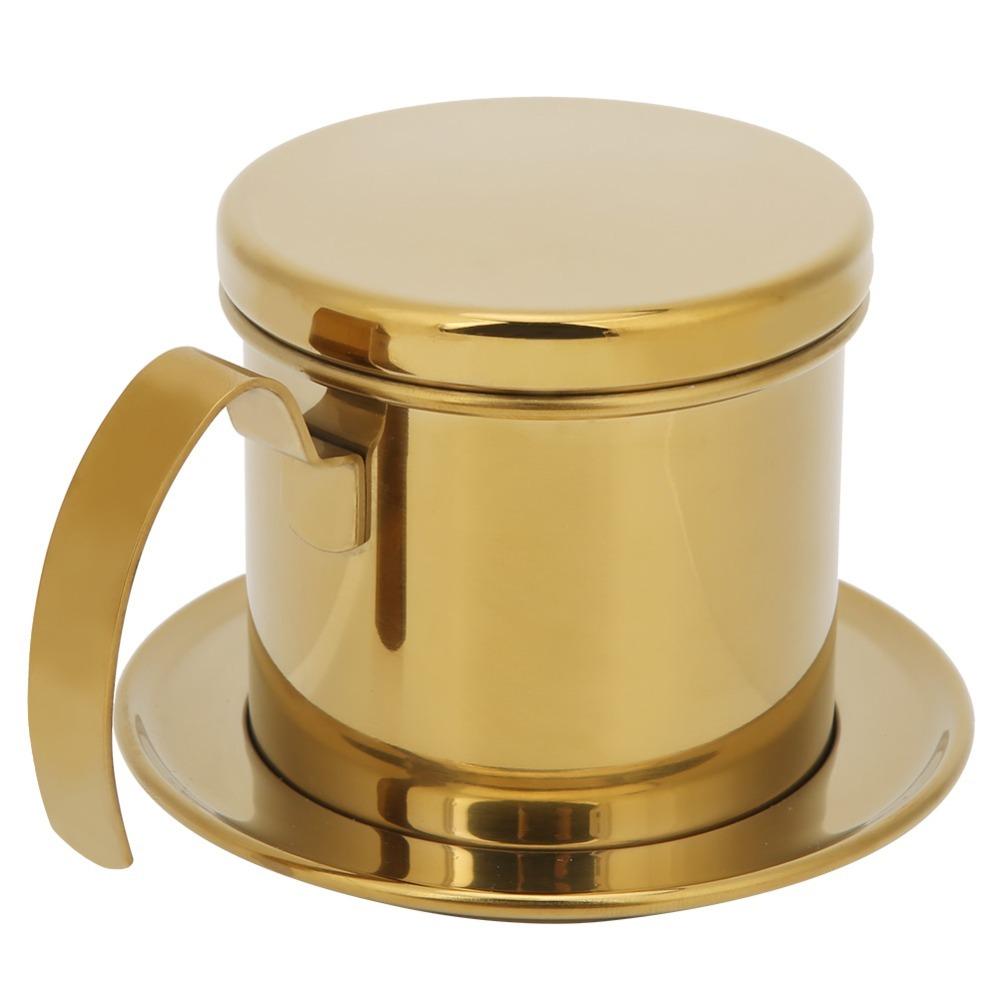 Stainless Steel Stainless Steel Coffee Filter Portable Coffee Filter Drip Pot Cafe Use