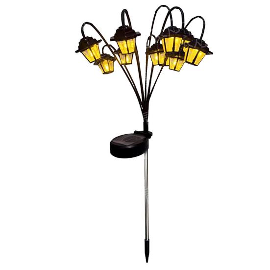 Garden Solar Light Outdoor Solar Powered Decorative Lanterns Ground Insert Waterproof Landscape Lighting for Pathway Driveway Porch Lawn Patio Yard