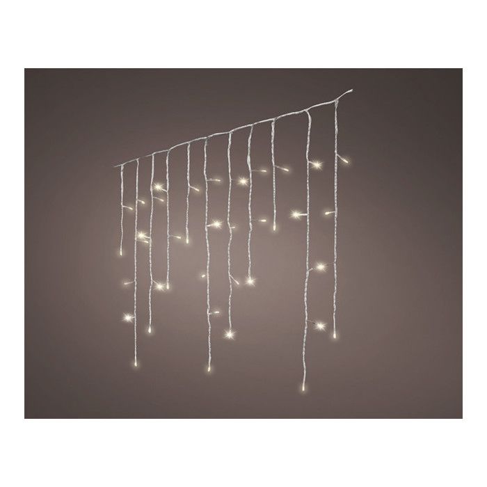 Guirlande Lumineuse - GENERIQUE - Icicle Lights - 5,8m - 240 LEDs - Lumière Chaud - Extérieur
