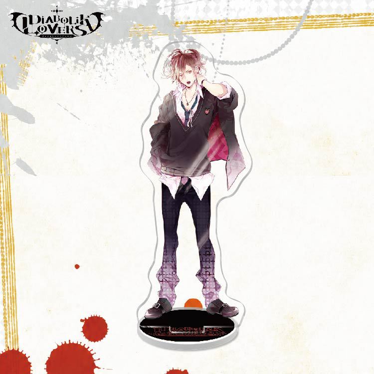 Anime game Devil Lover Reverse Roll Brother peripheral acrylic stand up Figure Stand Painted Desk Decor Ornament Gift