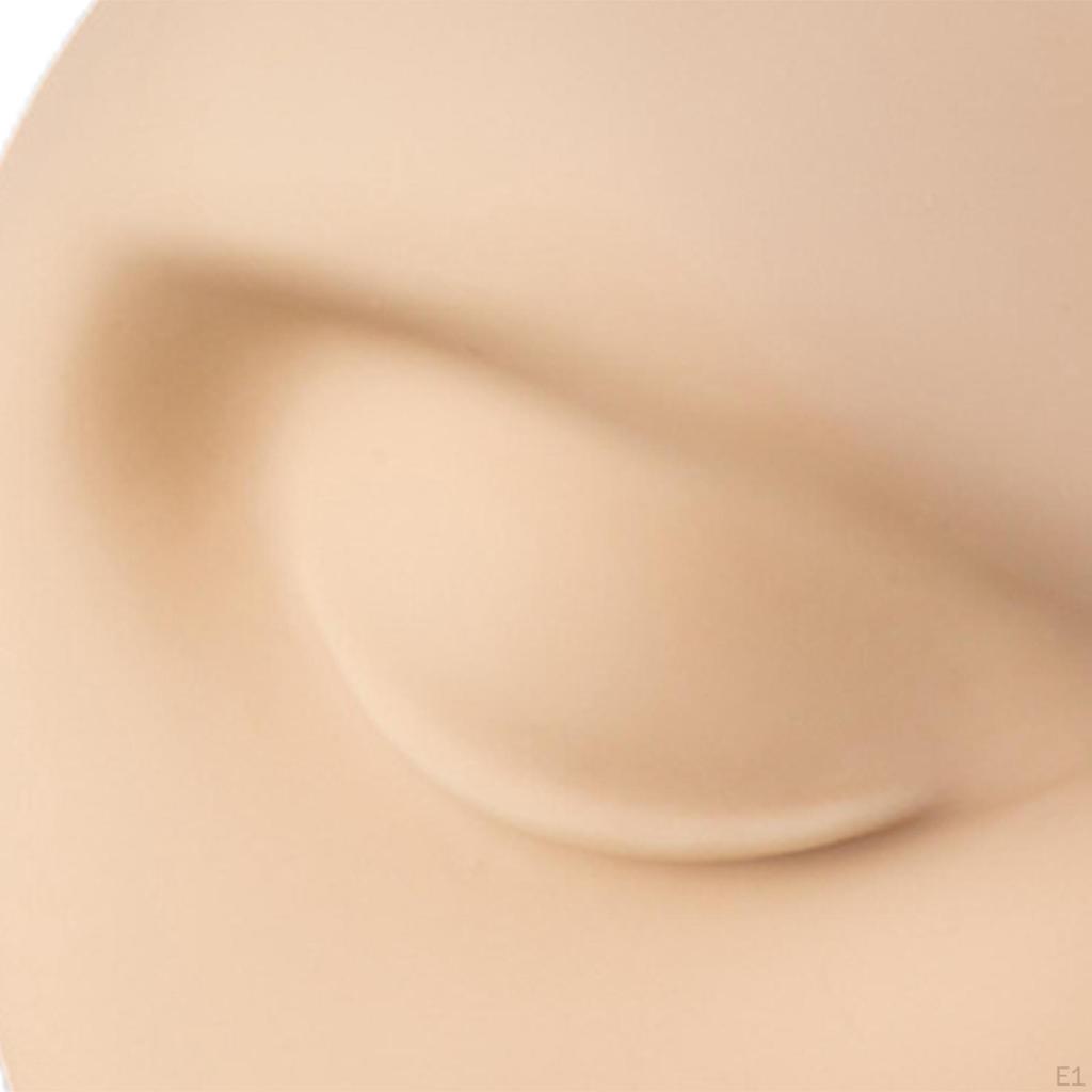 3D Lip Practice Skin Permanent Makeup Skin, Soft Silicone Fake for Beginners Cosmetic
