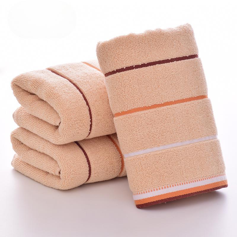 

Однотонное полотенце для умывания из чистого хлопка для взрослых, утолщенное, мягкое, хорошо впитывающее воду, гостиничный подарок, подарок 75 * 35Cm