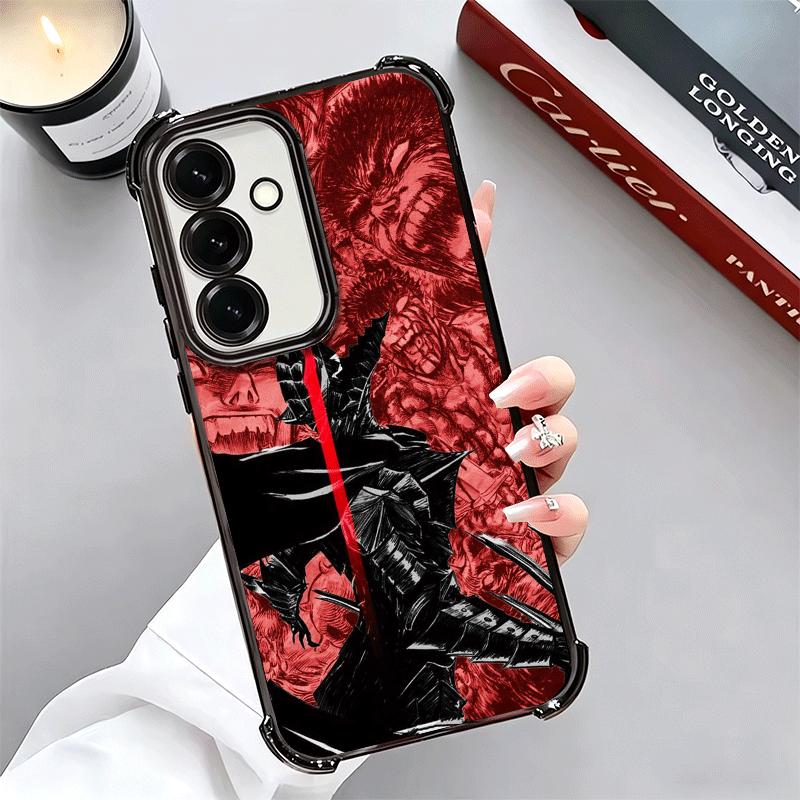 G-Guts B-Berserks Anime Soft Phone Case For Samsung A17 A27 A07 A37 A57 A16 A56 A15 A55 A14 A54 A13 A53 A26 A36 A25 A35 A24 A34