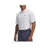 Playoff Jacquard Moda Semplice Versatile Maglietta a Maniche Corte Uomo Top Bianco 1389846-114