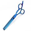 Professional Hair Cutting Scissors Set Straight Thinning Shears Salon Barber Kit Black Gold Blue Purple