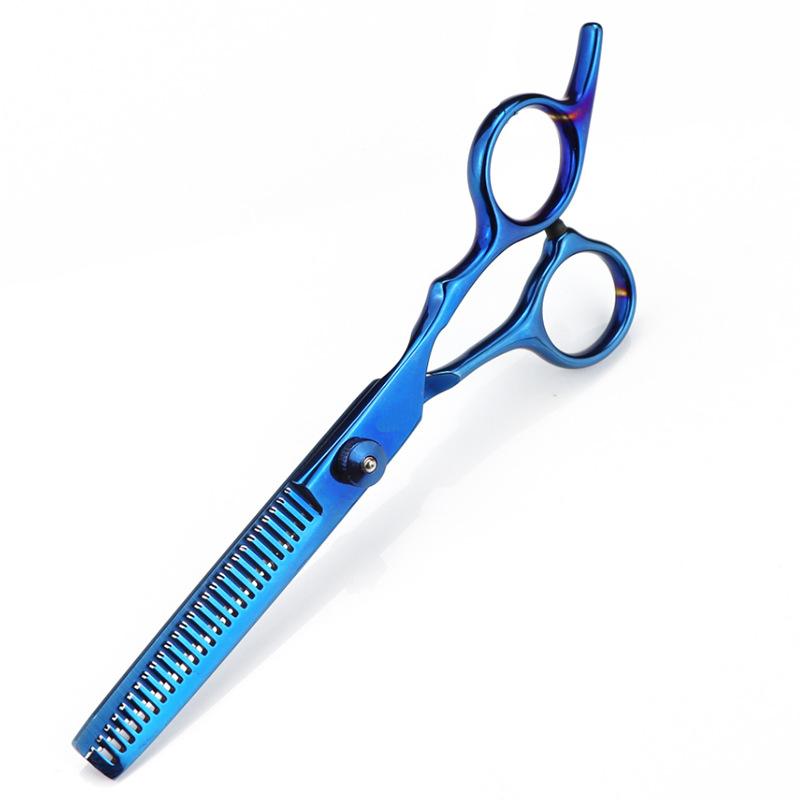 Professional Hair Cutting Scissors Set Straight Thinning Shears Salon Barber Kit Black Gold Blue Purple