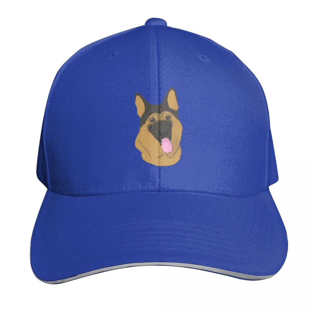 German Shepherd Dog  Cap Fashion Casual Baseball Caps Adjustable Hat Hip Hop Summer Unisex Baseball Hats Polychromatic