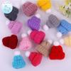 10 peças Chapéus de Tricô Mini DIY Artesanato de Costura Mini Chapéu de Lã Presente de Natal