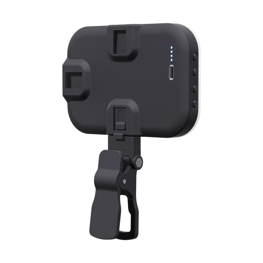 LED Photography Light 60 LED Beads Portable Rechargeable Phone Fill Light 3 Lighting Modes 10 Brightness Levels for