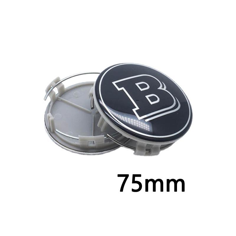 4pcs 75mm Car Wheel Center Caps Hub Caps Rims Cover For Mercedes Benz AMG A B C S Class E GLA CLA GLB GLE GLK GLS Accessories