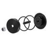 1 Set Universal Waterproof Car Accessories Aluminum Alloy Car Rear Wiper Delete Kit Plug Cap Rear Window Wiper Arm Cover