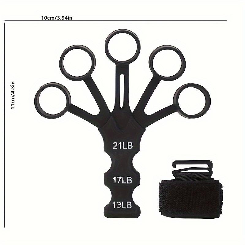 

Набор кистевого эспандера, Ручка с регулируемым сопротивлением, Эспандер для пальцев, Резинка для пальцев, Кольцо для силы хвата и Мяч для снятия стресса для спортсменов чёрный