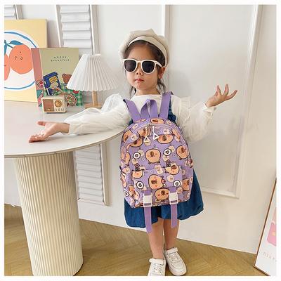 Kindergarten Baby Schultasche lässig süß klein mittel und groß Klasse Kinder Cartoon Druck Doppel Schulter Jungen und Mädchen Lastenreduzierung