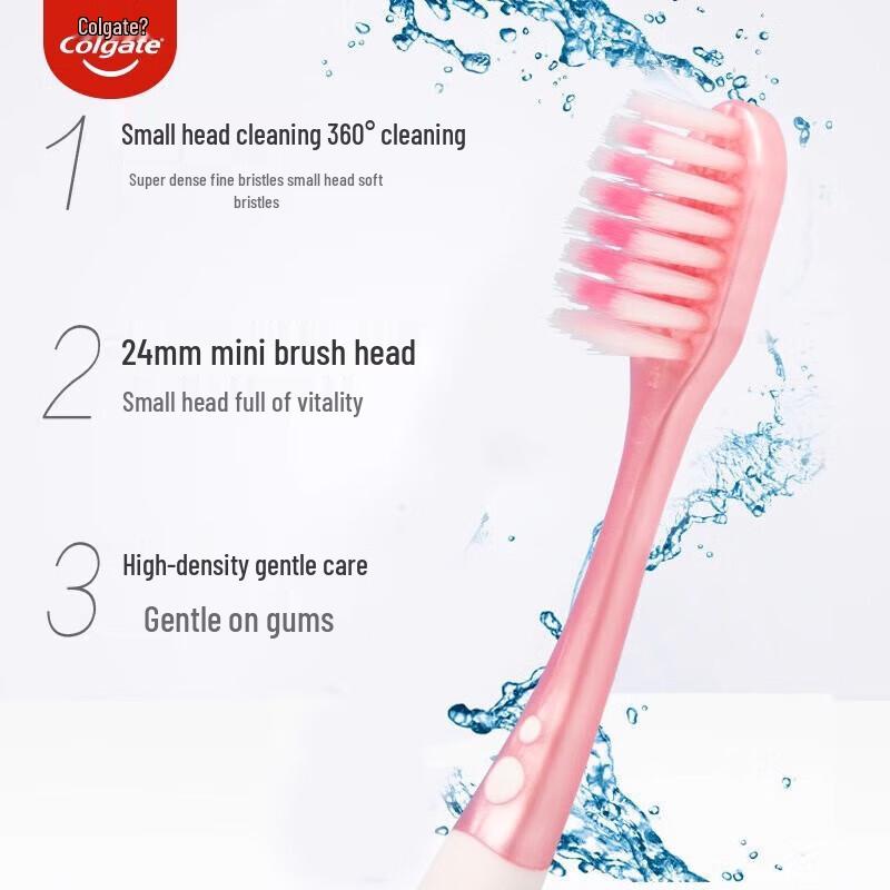 Colgate Gum Care Soft Toothbrush, Mini Head, 4-Pack