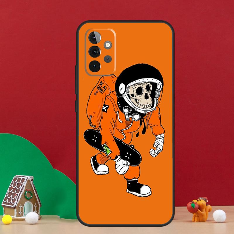 Cartoon Monkey Case For Samsung Galaxy A56 A33 A13 A36 A23 A52 A32 A12 A54 A34 A14 A16 A53 A15 A35 A55 A17