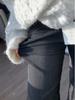 Women's Black High-Waisted Micro-Flare Stretch Jeans 2026 - Spring Slimming Floor-Length Bell Bottoms