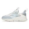Anta Fabric Synthetic Leather Shock Absorbing Breathable Wear Resistant Non Slip Low Top Sports Casual Shoes Men Sneakers White Gray Blue 912228820-12