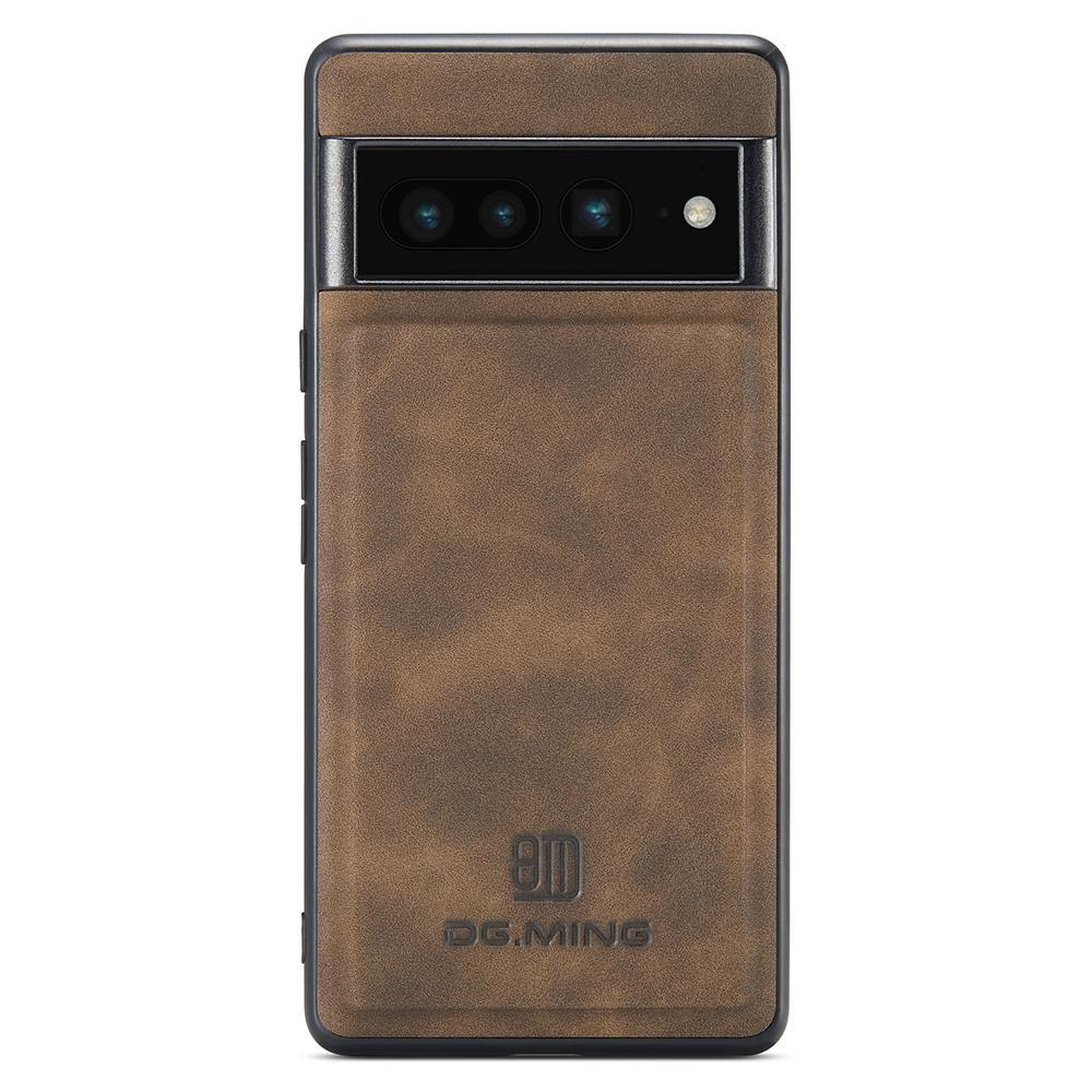 DG.MING Anti-Drop Phone Cover for Google Pixel 7 Pro 5G Case PC+TPU+PU Slim Case