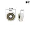 5Pcs Nylon Bearing Roller Wheel Silent Pulley Roller With Metal Ball Bearing For Sliding Door Cabinet Furniture Hardware
