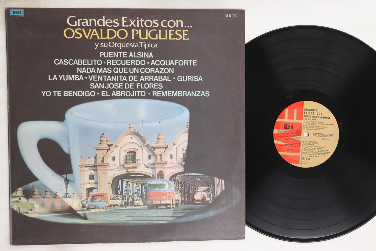 

LP Record OSVALDO PUGLIESE Y SU ORQUESTA TIPI - Greatest Hits With... XLD42391 EMI 1974 Argentina Latin Used
