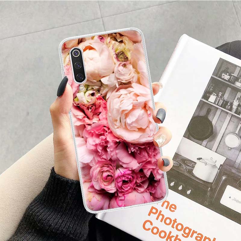 

Elegant Pink Purple Peony Flower On the Vase Phone Case For Xiaomi Redmi Note 13 14 15 Pro Plus 12S 12 14S 11S 11E 10 10S 11 11T Redmi Note 10 4G