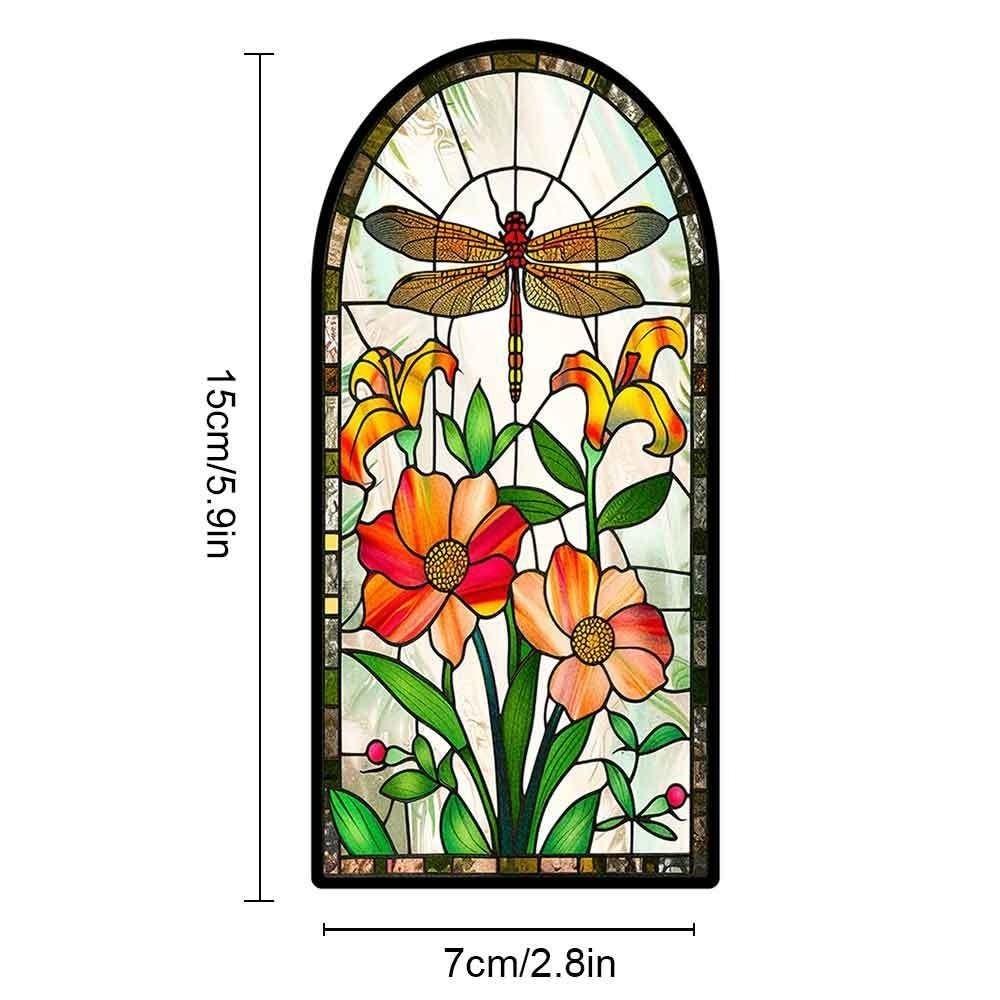 Translucent Stained Window Bookmark Hand Account Decoration Pagination Mark Home Decor